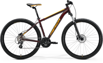 Велосипед 29" Merida BIG.NINE 15 (2023), XL, red/orange
