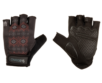 Перчатки ONRIDE Hold 20 Ornament, чёрный, L