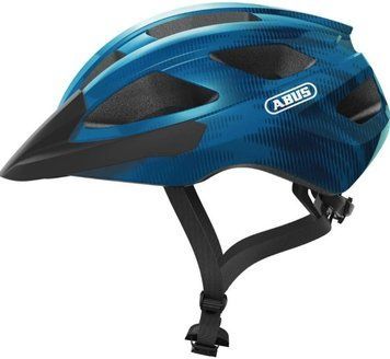 Шлем велосипедный Abus Macator Steel Blue, синий, L (58-62 см), L
