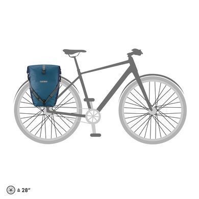 Сумка велосипедная Ortlieb Back-Roller Plus, 20л, темно-синий