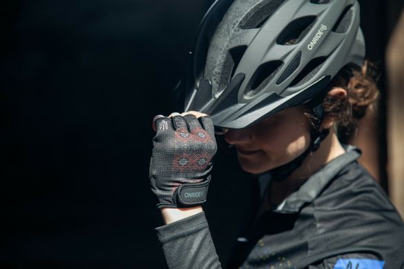 Рукавички ONRIDE Hold 20 Ornament, чорний, L