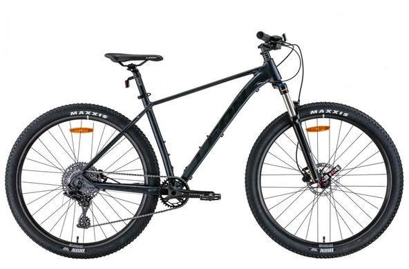 Велосипед 29" Leon TN-50 AM Hydraulic lock out HDD 2022, 19", сірий із чорним
