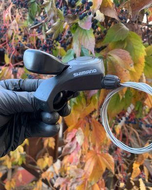 Манетка левая Shimano Tourney SL-TX30 3ск, без индекса, чёрный