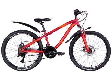 Велосипед 24" Discovery FLINT AM DD 2022, красный