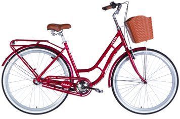 Велосипед 28" Dorozhnik CORAL PH 2025, 19", рубиновый