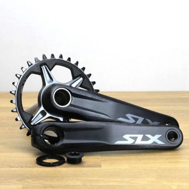 Шатуны Shimano FC-M7120 SLX, Hollowtech II 170 мм, 34Т, чёрный