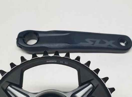 Шатуны Shimano FC-M7120 SLX, Hollowtech II 170 мм, 34Т, чёрный