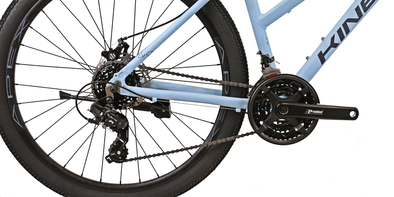 Велосипед Kinetic VESTA 27,5'' 2025, 17", блакитний