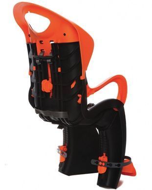 Велокрісло дитяче Bellelli Tiger Sahara на багажник, до 22кг, помаранчевий
