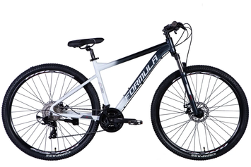 Велосипед 27.5" Formula F-1 AM DD 2024, 17", чорно-білий