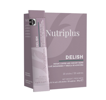 Суміш розчинної кави та цикорію Delish у стіках Nutriplus, 20 шт