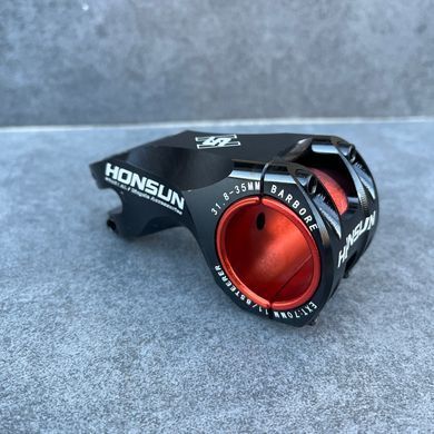 Вынос руля HONSUN S105 31,8/35 х 70 мм, чёрный