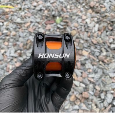Вынос руля HONSUN S105 31,8/35 х 70 мм, чёрный