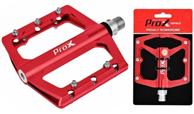 Педалі ProX Stig 24, червоний