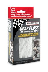 Нитка Finish Line Gear Floss для чищення велосипеда, білий
