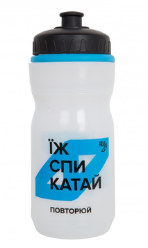 Фляга "Їж, спи, катай" 550 мл, cиній