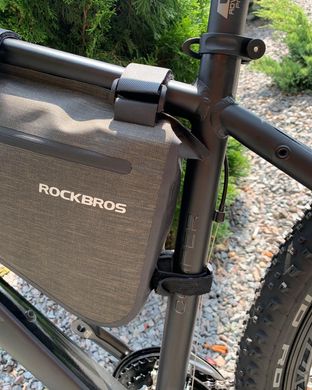 Велосумка під раму RockBros AS-017-1 8L, темно-сірий