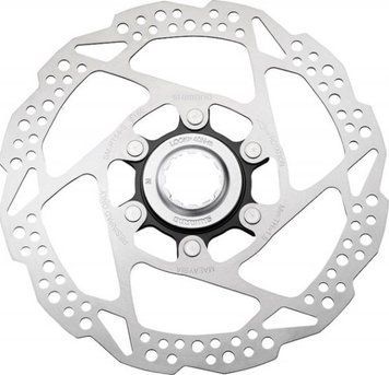Ротор Shimano SM-RT54-S. 160 мм, CENTER LOCK, сріблястий