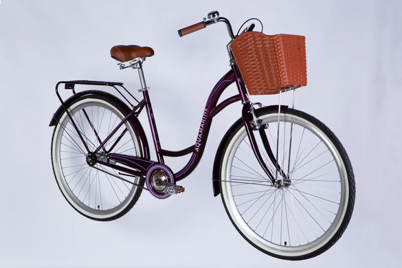 Велосипед 28" Dorozhnik AQUAMARINE (2026), 19", темно-фиолетовый