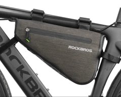 Велосумка под раму RockBros AS-017 5L, тёмно-серый