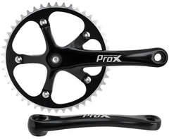 Шатуни ProX Fix Bike 46T, алюміній, чорний