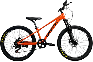 Велосипед 24" Griffin Power (2025), оранжевый