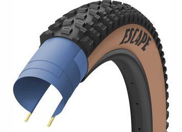 Покришка 27.5x2.6 (66-584) GoodYear ESCAPE Ultimate Tubeless Complete, коричневий