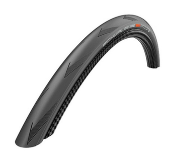 Покришка 700x25C (25-622) Schwalbe PRO ONE V-Guard, Evolution TLE B/B-SK HS493 ADDIX Race 127EPI, чорний
