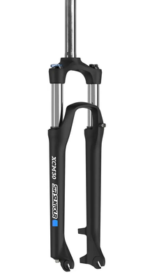 Вилка 27,5" Suntour XCM30 Disk 1-1/8 lockout, чёрный