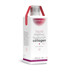 Колагеновий напій Nutriversum LIQUID MSM+C HYALURON COLLAGEN (лісові ягоди) 500 мл