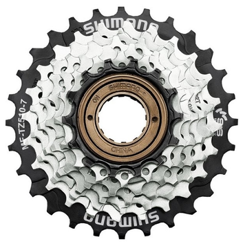 Трещотка Shimano MF-TZ510, 14-28Т, 7 скоростей, серебристый