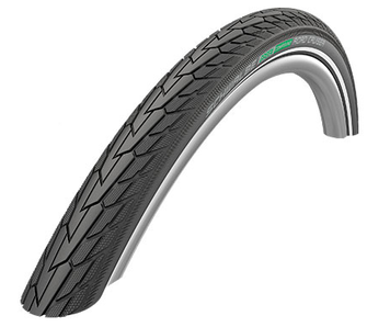 Покришка 28x1.60 700x40C (42-622) Schwalbe ROAD CRUISER K-Guard Active B/B + RT HS484 GREEN, 50EPI, чорний