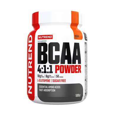 Аминокислоты Nutrend BCAA 4:1:1 Powder (Апельсин) 500 г