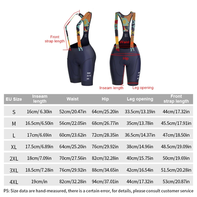 Велошорти жіночі INBIKE Bib Short, чорний, S