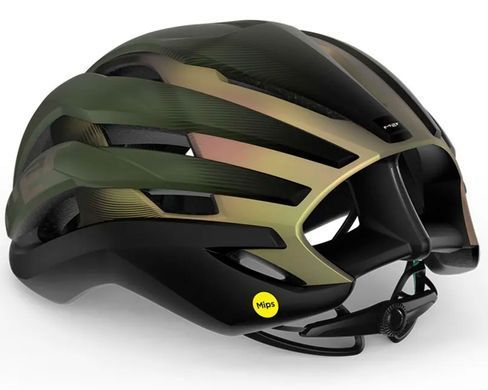 Шлем MET Trenta (MIPS) Olive Iridescent | Matt, S