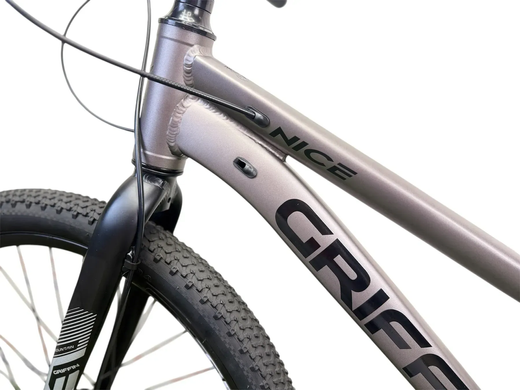 Велосипед 24" Griffin Nice Rigid (2026), серый
