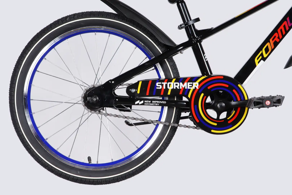 Велосипед 20" Formula STORMER (2026), черный