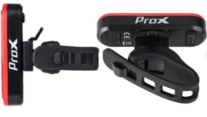 Комплект ліхтарів ProX Antares SET 750 LM + 10 LM, 2000 mAh, Garmin USB-С, чорний