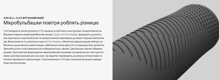 Гріпси ERGON GXR, S, black